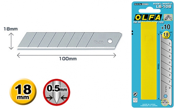 Olfa Ersatzklingen LB-10B
